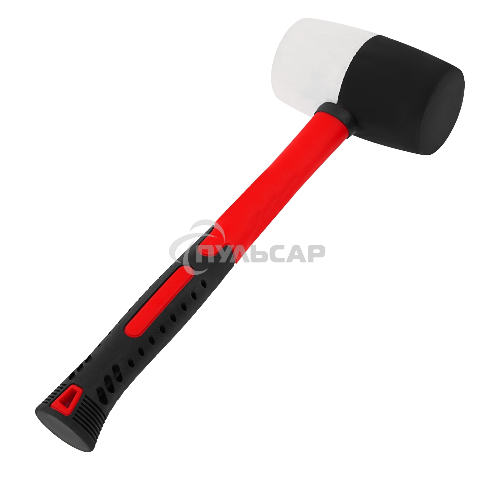 Киянка резиновая Matrix, 910 г, черно-белая резина, фибергласовая рукоятка