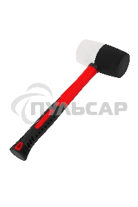 Киянка резиновая Matrix, 910 г, черно-белая резина, фибергласовая рукоятка