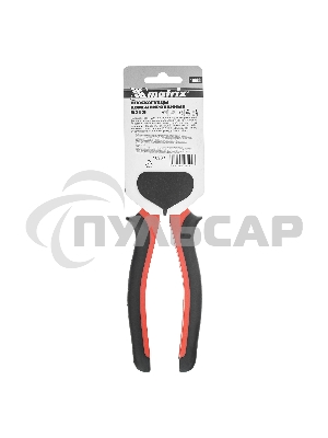 Плоскогубцы Matrix черный Nickel, 200 мм, комбинированные, двухкомпонентные рукоятки