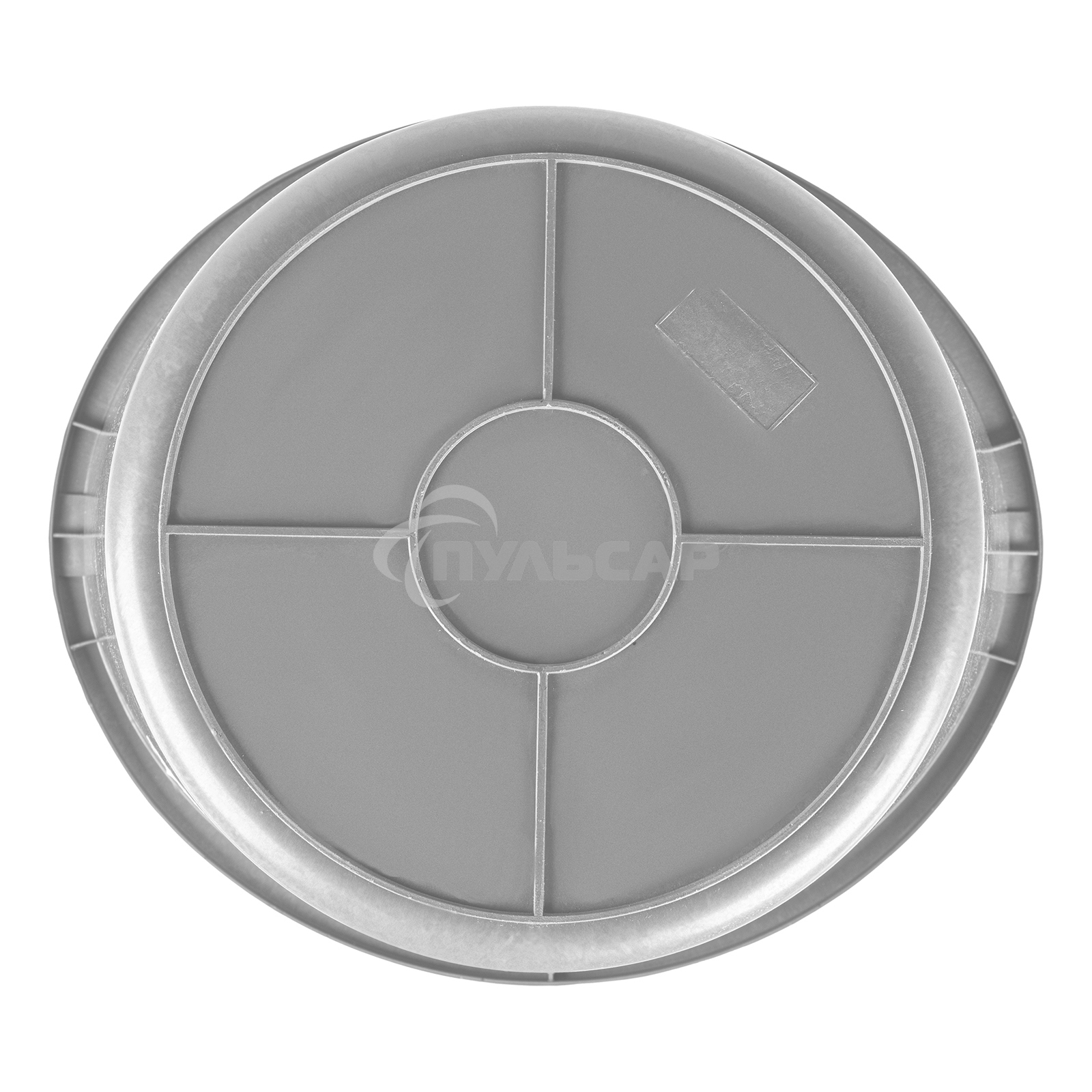 Ведро строительное Matrix пластмассовое 20 л, ударопрочное, обрезиненная ручка 81464