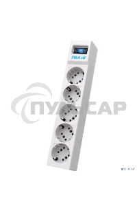 Сетевой фильтр ZIS PILOT Surge protector Pilot SG5 5 outlets (GP), 10A / 2.2kVt, automatic circuit-breaker, 5 m