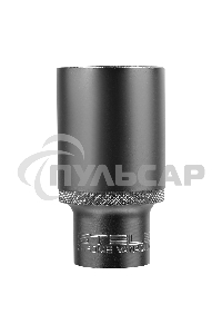 Головка торцевая удлиненная, 30 мм, 6-гранная, CrV, под квадрат 1/2