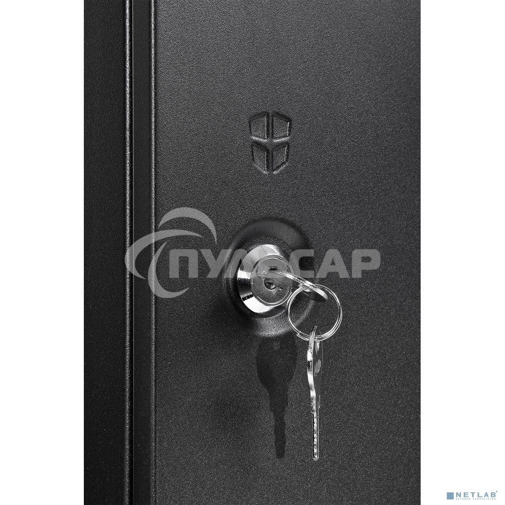 Шкаф телекоммуникационный настенный разборный ЦМО ЭКОНОМ 15U (600 350) дверь металл, черный