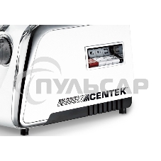 Мясорубка электрическая Centek CT-1602 Juice 2000W, Соковыж., нож+диски (2 шт) из литой стали, реверс (белый/хром)