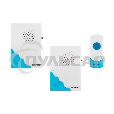 Беспроводной дверной звонок Rexant с двумя вызывными панелями кнопка IP 44 RX-5