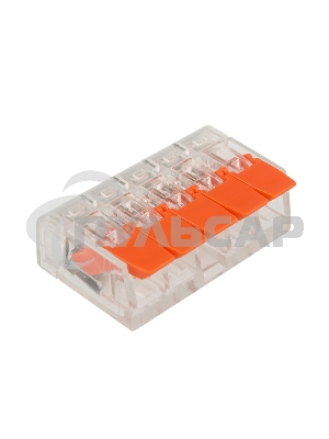 Универсальная компактная клемма, 5-проводная до 4,0 мм² (40 шт./уп.) Rexant