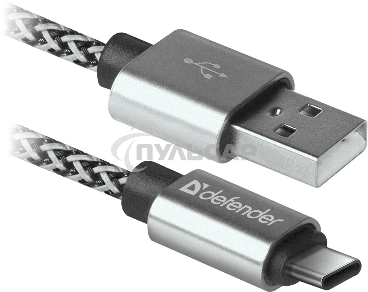 Кабель Defender USB 2.0 TO TYPE-C 1M белый USB09-03T