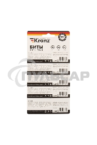 Бита PZ 2x50 мм для шуруповерта сталь S2 5 шт. (лента) Kranz