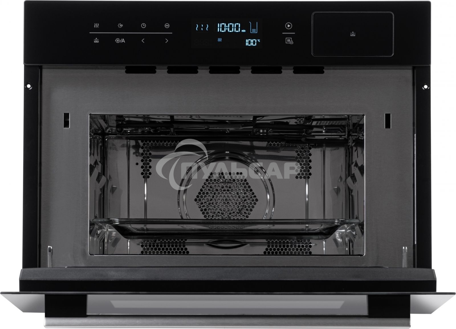 Духовой шкаф электрический Weissgauff OEMS 459 PDB черный, встраиваемый