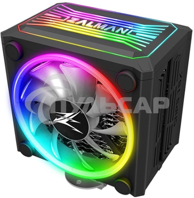 Кулер ZALMAN CNPS16X Black, 120мм RGB FAN, 4 HEAT PIPES, 4-PIN PWM, 1350-2700 RPM, 20-32DBA, LONG LIFE BEARING, FULL SOCKET SUPPORT