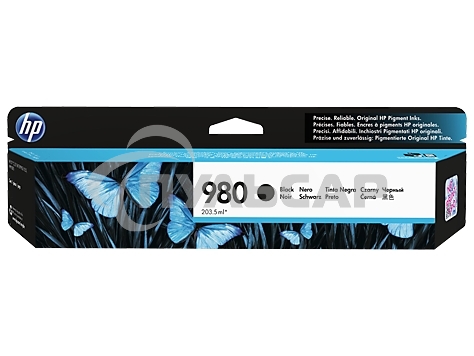 Картридж струйный HP D8J10A черный для HP OJ Ent X585/X555 (10000стр.)