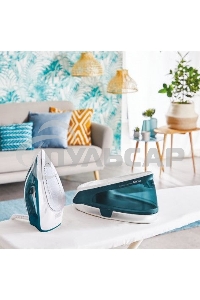 Парогенератор Tefal SV6115E0 2200Вт бирюзовый/белый