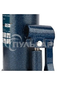 Домкрат гидравлический бутылочный, 10 т, h подъема 222-447 мм Stels