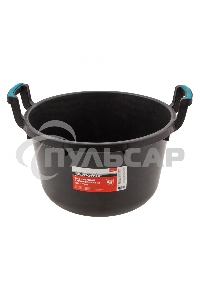 Таз круглый Matrix строительный гибкий с ручками, 30л 81465