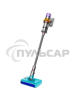 Пылесос вертикальный Dyson V15s Detect Submarine (448798-01) серый, питание от аккумулятора, 240 Вт, уборка влажная/сухая, пылесборник 0,76 л, работа от АКБ max 60 мин.