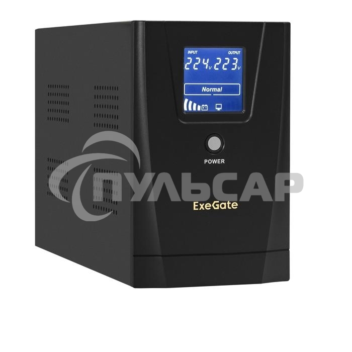 Источник бесперебойного питания ExeGate EX292632RUS SpecialPro Smart LLB-2000.LCD.AVR.2SH.RJ.USB
