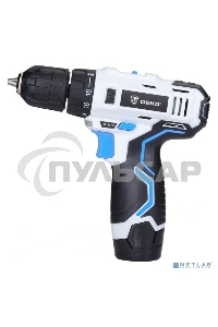 Дрель-шуруповерт Deko GCD12DU3, Аккумуляторная, 12В, 1 АКБ