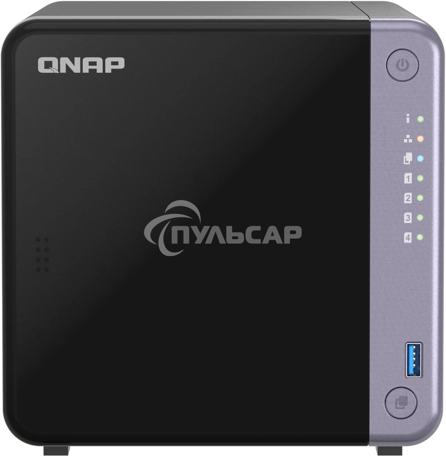 Сетевое хранилище NAS Qnap TS-432X-4G 4-bay настольный Alpine AL-524