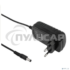 Источник питания 110-220 V AC/5 V DC 3 А 15 W с DC разъемом подключения 5.5х2.1, без влагозащиты (IP23)