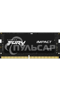 Оперативная память Kingston Fury Impact, DDR5, 8Gb (1x8Gb), 4800MHz, CL38 SO-DIMM