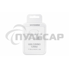 Кабель Samsung EP-DG930DWEGRU USB-microUSB/ USB Type-C белый 1.5м
