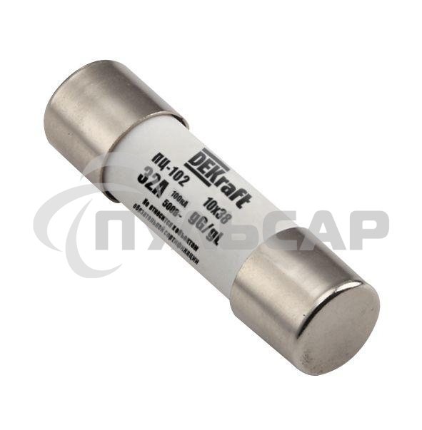 Предохранитель цилиндрический 10А 10х38 ПЦ-102 SchE 21364DEK