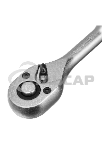 Ключ трещотка 1/4, 72 зуба, с быстрым сбросом. СrV Stels