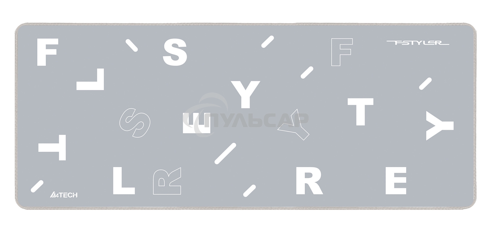 Коврик для мыши A4Tech FStyler FP75 серый/белый 750x300x2мм