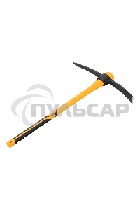 Кирка 2000 г, узкая, фиберглассовая обрезиненная рукоятка 900 мм Denzel