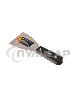 Шпательная лопатка Sparta стальная, 75 мм, полированная, пластмассовая ручка 852395