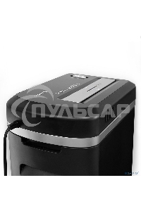 Уничтожитель документов ГЕЛЕОС УМ22-5 Уничтожитель документов ГЕЛЕОС УМ22-5, DIN P-5 (5 ур-нь секр.), фрагмент 2х8мм, 9-10 лист (70г/м2), CD/пл.карты/скрепки/скобы, 22 литра