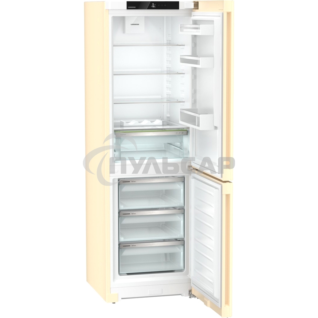 Холодильник Liebherr CNBED 5203-22 001 бежевый двухкамерный 227/92л морозилка снизу, No Frost