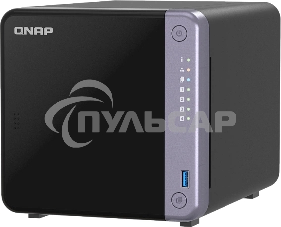 Сетевое хранилище NAS Qnap TS-432X-4G 4-bay настольный Alpine AL-524