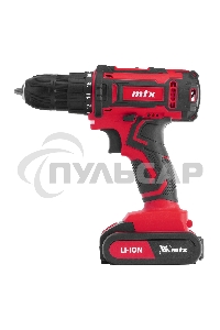Дрель-шуруповерт аккумуляторная CDS-20, Li-Ion, 20 В MTX