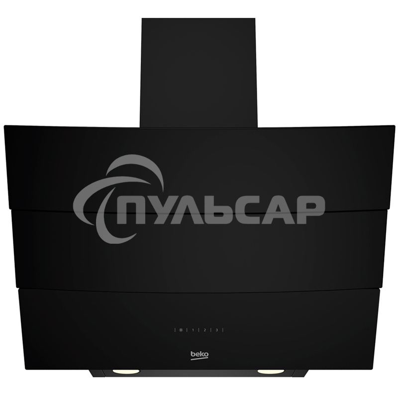 Вытяжка наклонная Beko HCA62640B черный, сенсорное управление