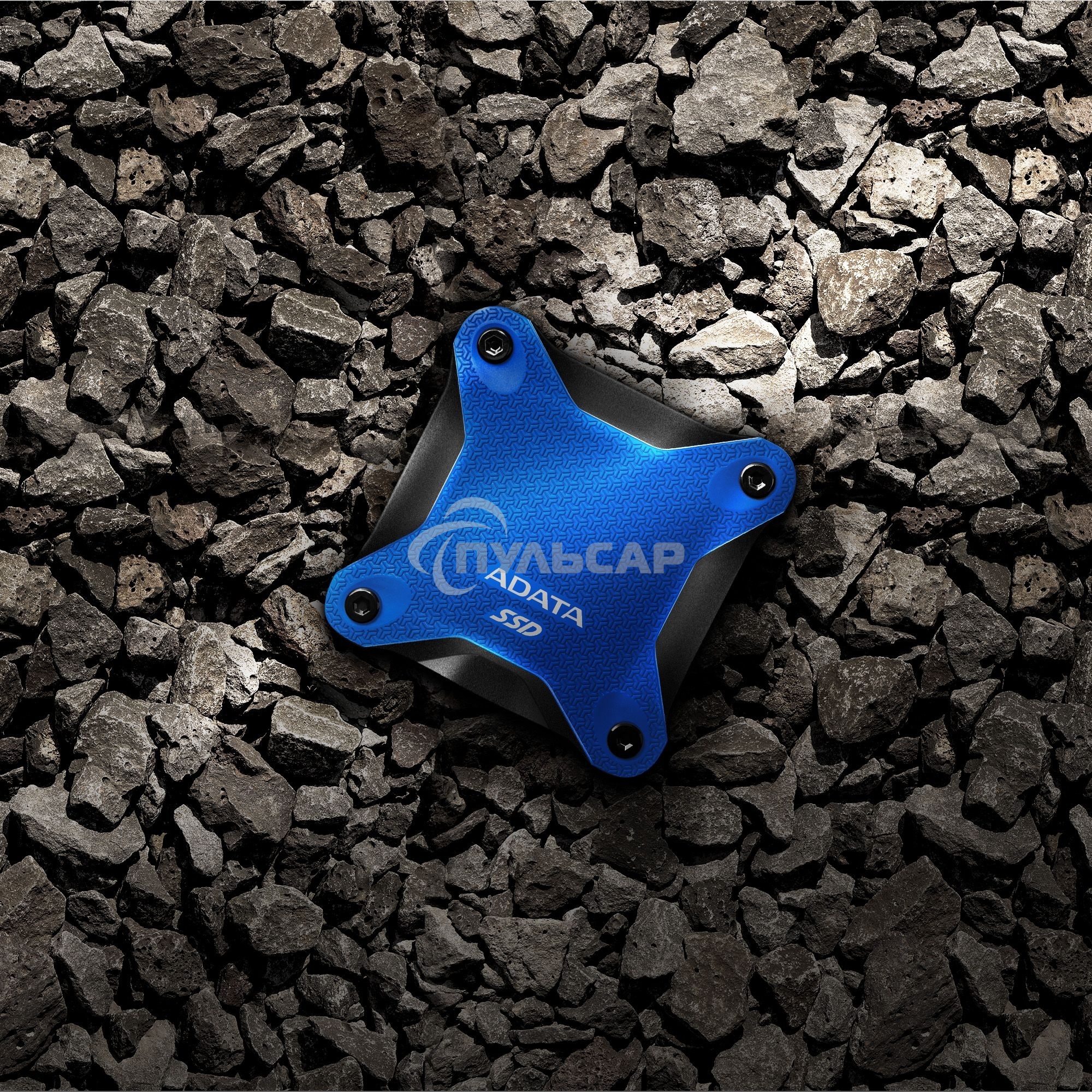 Внешний SSD ADATA SD620, 1TB, USB 3.2 Gen 2 Type-A, R/W 520/460, синий