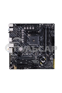 Материнская плата ASUS TUF GAMING B550M-PLUS, AM4, AMD B550, 4xDDR4, 4xSATA, 2xM.2, 1xPCIe 4.0 x16, 1xPCIe 3.0 x16, 1xPCIe x1, 1xHDMI, 1xDP, 1x 2.5Gb LAN, 4xUSB-A 3.2 Gen 1, 1xUSB-A 3.2 Gen 2, 2xUSB-A 2.0, 1xUSB-C 3.2 Gen 2, 5x3.5 мм, 7.1, mATX
