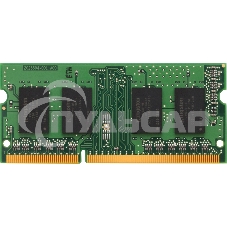 Оперативная память Kingston ValueRAM, DDR3, 4Gb (1x4Gb), 1600MHz, CL11, SO-DIMM