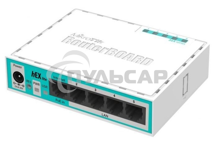 Маршрутизатор MikroTik RB750r2 hEX lite 5x10/100 Mbps