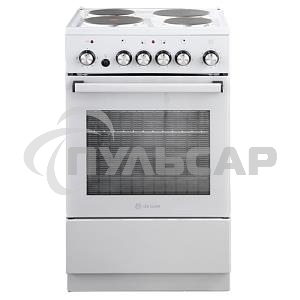 Плита электрическая De Luxe 5004.16э 012 серый, конфорок 4 шт, духовка 46 л, гриль, 50 см x 85 см x 50 см