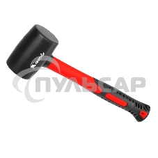 Киянка резиновая Matrix, 225 г, черная резина, фибергласовая рукоятка