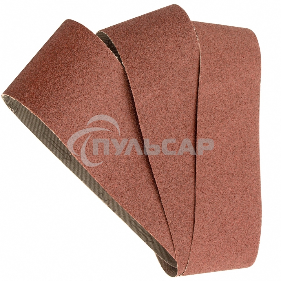 Лента абразивная Matrix бесконечная, P 80, 100 х 610 мм, 3 шт.