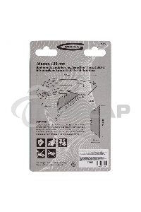 Нож 130 мм, алюм. корпус, выдв. трапец. лезвие 18 мм (SK-5), клипса для ремня, 4 лезвия Gross