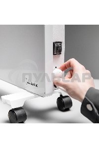 Конвектор MTX КМ-1500.2 белый, 1500 Вт, 20 м2, термостат