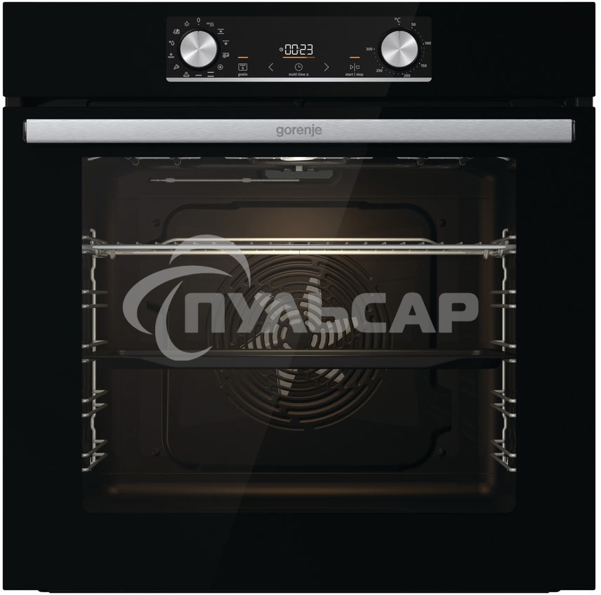 Духовой шкаф электрический Gorenje BOX6737E01BG черный, встраиваемый