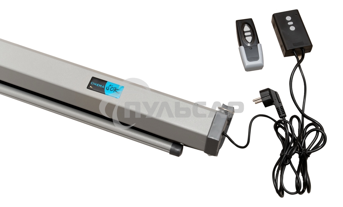 Экран Pro 266x150см Motoscreen 16:9 настенно-потолочный рулонный (моторизованный) СЕРЫЙ 120'