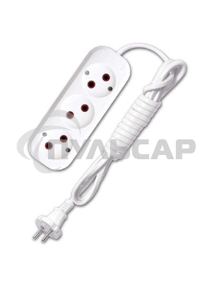 Удлинитель UNIVersal У6-639 ШВВП 2x0,75 3гн. 2м 9631932