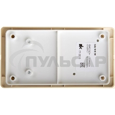 Блок комбинированный GLOSSA розетка+ выкл. 3-кл. беж. SchE GSL000276