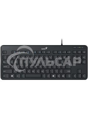 Клавиатура проводная Genius LuxeMate 110, USB, черный