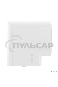 Угол плоский для кабель-канала 90х50 с разд. ДКС 09503